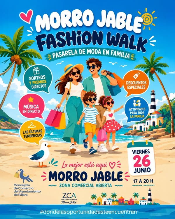 Pájara launches family-friendly Morro Jable Fashion Walk event. Pájara launches family-friendly Morro Jable Fashion Walk event.