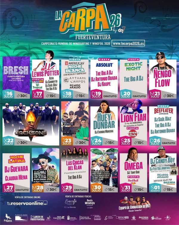 Barca Beach to host popular sports and music event. Barca Beach to host popular sports and music event.