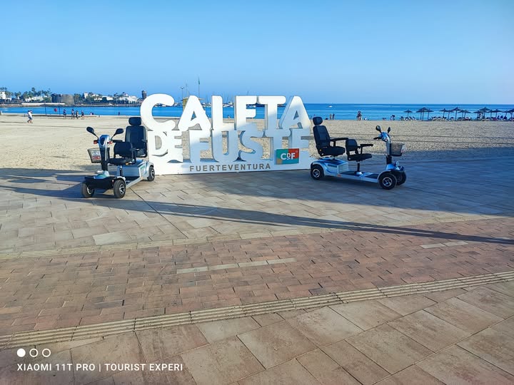 Explore Caleta de Fuste with Our Comfortable Mobility Scooters