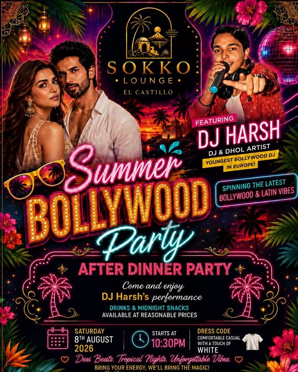 Summer Bollywood Party Arrives in Caleta de Fuste Summer Bollywood Party Arrives in Caleta de Fuste