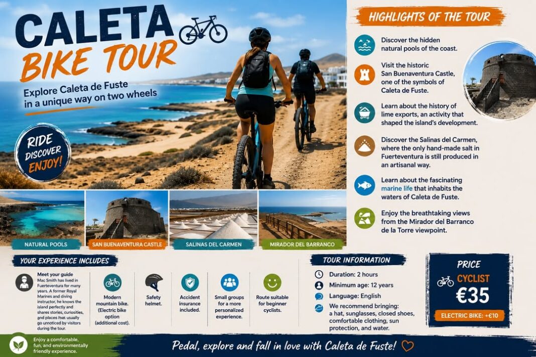 Uncover Caleta de Fuste’s Secrets on a Bike Adventure! Uncover Caleta de Fuste’s Secrets on a Bike Adventure!