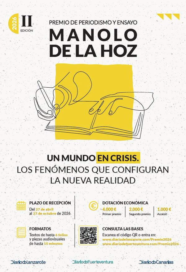 Second Manolo de la Hoz Journalism and Essay Award Now Open Second Manolo de la Hoz Journalism and Essay Award Now Open