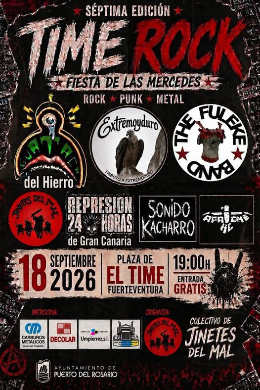 El Time to Host Night of Rock, Punk, and Metal El Time to Host Night of Rock, Punk, and Metal